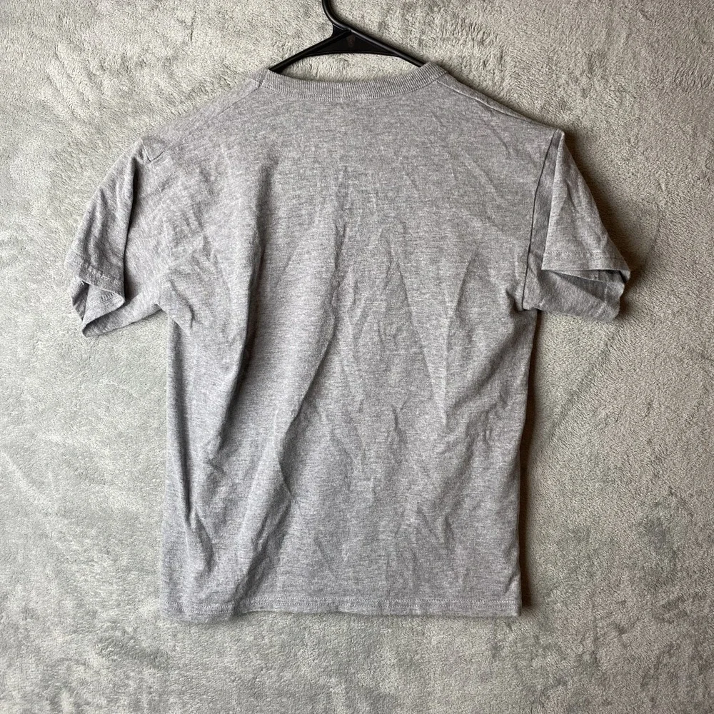 Russell Youth M West Virginia Mountaineers Grey T-Shirt